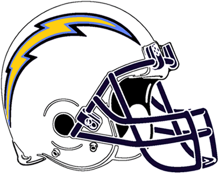 Chargers Helmet